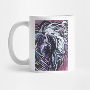 Chinese Crested Dog Bright colorful pop dog art Mug